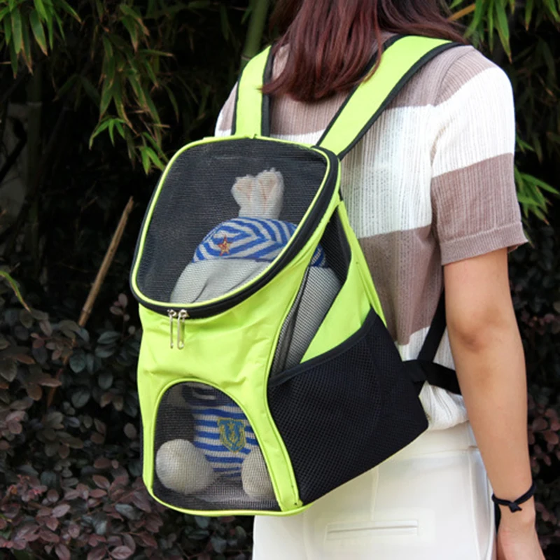 Outdoor Dog Carrier for Small Dogs Shoulder Bag Backpack Breathable Dog