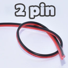Провода освещения 2pin 4pin для одного Цвет/RGB SMD3528 5050 Светодиодные ленты освещения ленты подключения UL2468 20AWG 0.5mm2 300 В 80 градусов - Испускаемый цвет: Красный