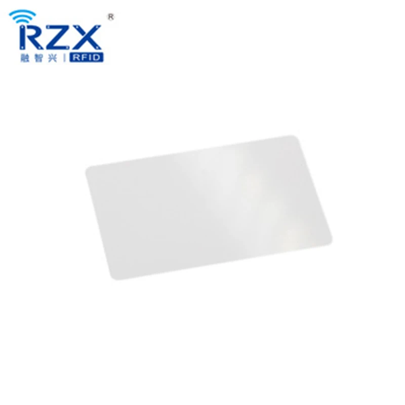 ISO14443A Высокое качество 200 шт. бесконтактная белая ПВХ Чистая карта rfid MIFARE