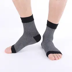 2017, новая мода высокое качество мужчины женщины анти усталость гибкие сжатия ног рукава короткие носки Прямая доставка Y787