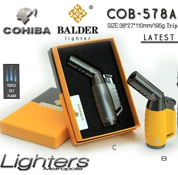 

Cohiba metal cigar lighter, Cigar accessories, cigar lighter Metal lighters,Smoking Accessories,Men's gift
