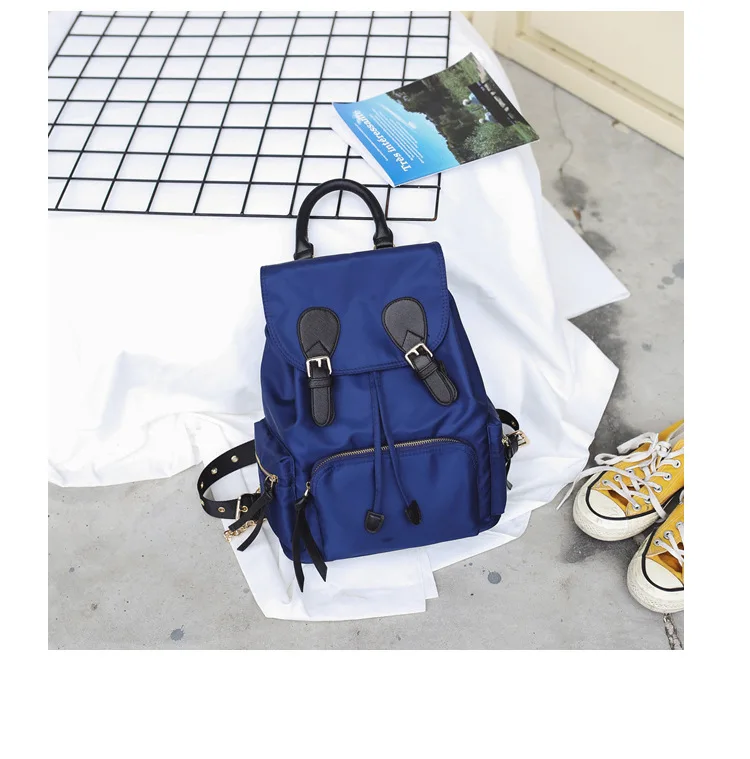 Водонепроницаемый нейлоновый женский рюкзак, Повседневная сумка через плечо, высокое качество, модная Дорожная сумка-рюкзак, Mochila Feminina