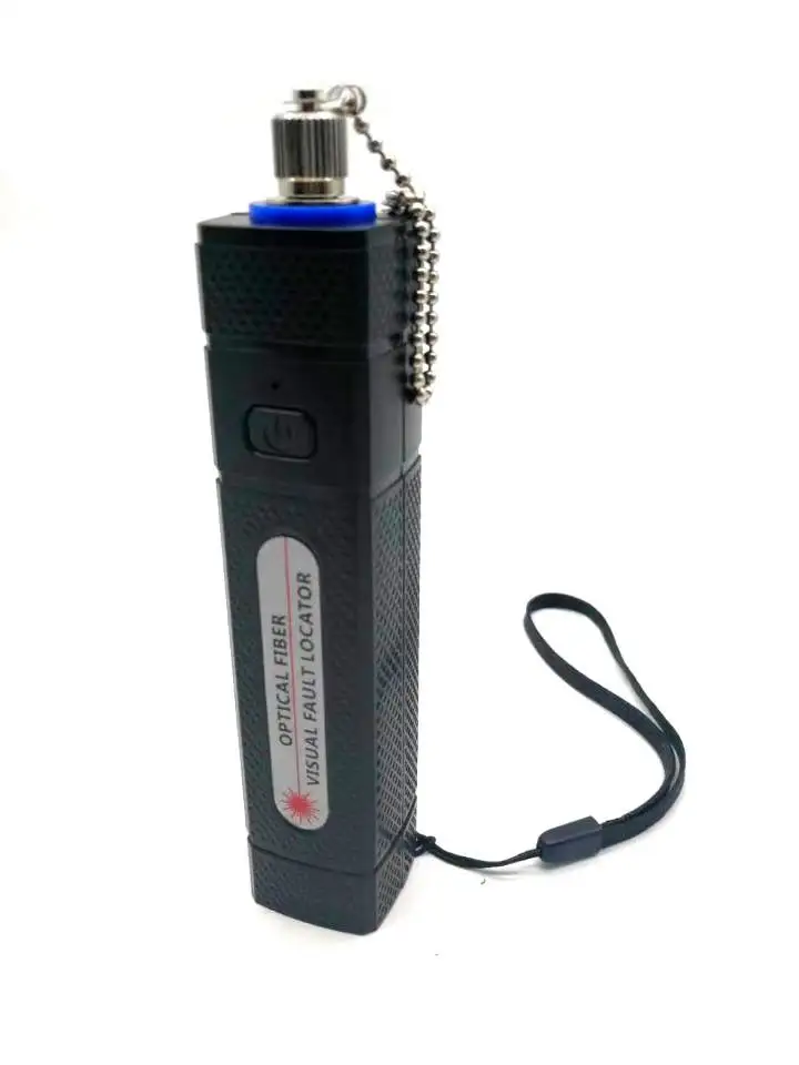 

10mw Red Laser Light Fiber Optic Cable Tester Visual Fault Locator also 10KM Checker