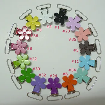 

150pcs 15 Color Mix Flower Suspender Clips