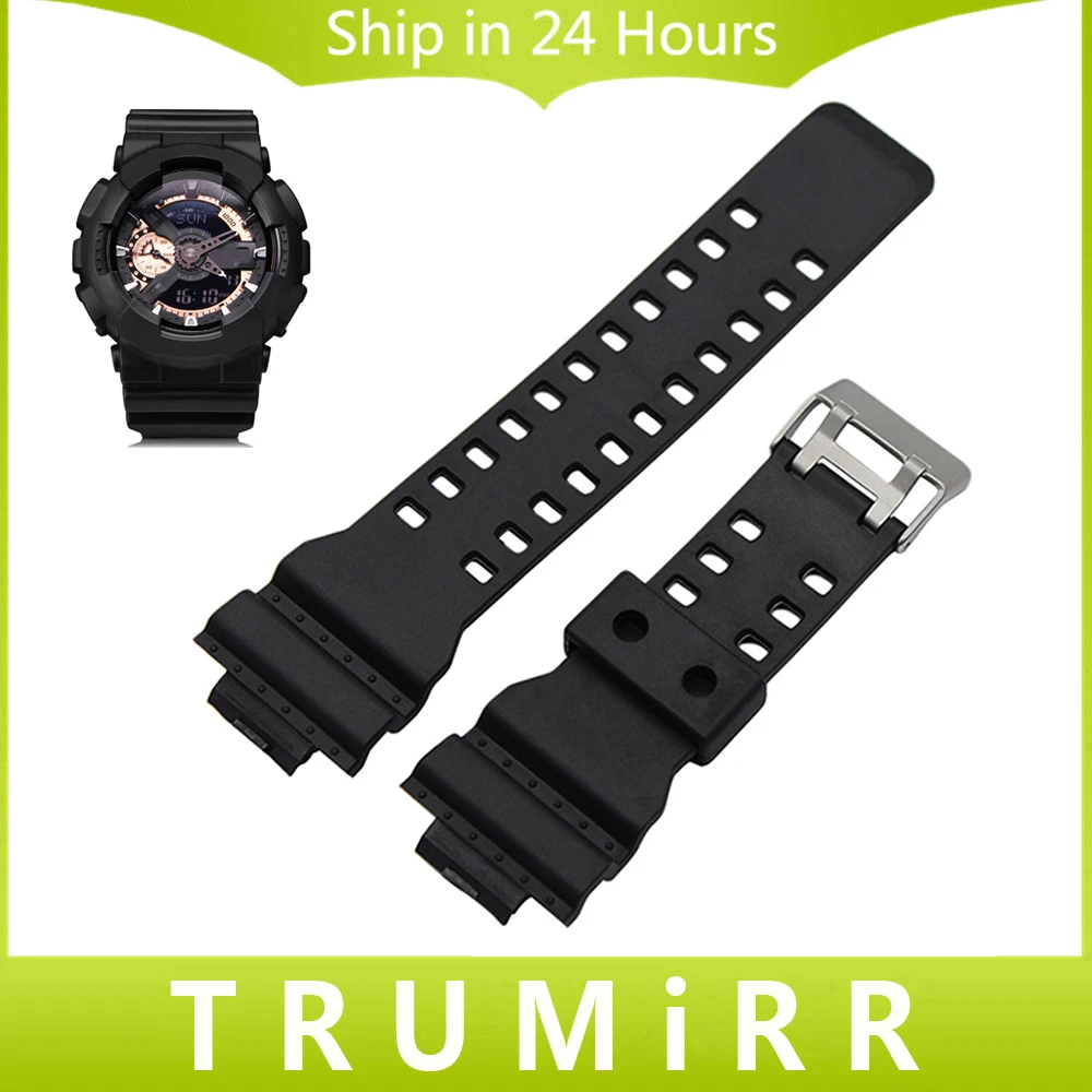 Prix pour Caoutchouc bracelet en silicone 16mm x 29mm convexe sangle pour casio G-choc Hommes Femmes Bande de Montre-Bracelet Bracelet Noir Blanc + Outil + Pins Prix pour Caoutchouc bracelet en silicone 16mm x 29mm convexe sangle pour casio G-choc Hommes Femmes Bande de Montre-Bracelet Bracelet Noir Blanc + Outil + Pins
