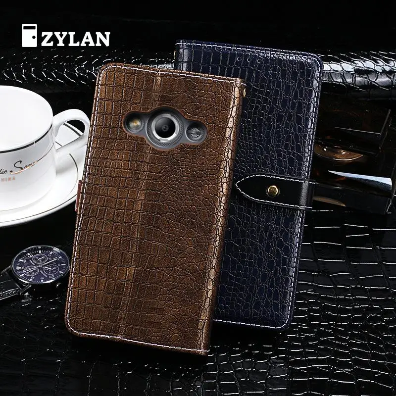 

ZYLAN Snake Print Leather Flip Case Cover Shell Stand Wallet for Samsung Galaxy Xcover 3 G388F Xcover 4 G390F & FREE GIFT