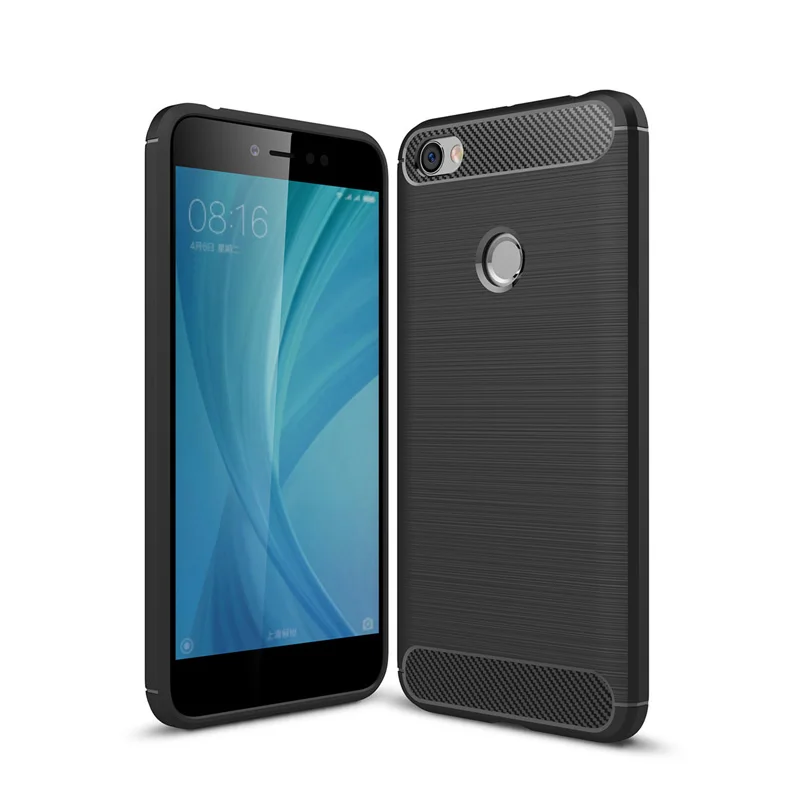 

For Xiaomi Redmi note 5A Case Cover Luxury Ultra Thin Smooth Matte Carbon fiber Hard tpu Back Cases Original for Redmi note5A
