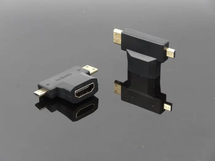 3 в 1 микро HDMI мужской+ мини HDMI Мужской к HDMI 1,4 женский кабель адаптер конвертер для HDTV 1080P HDMI кабели