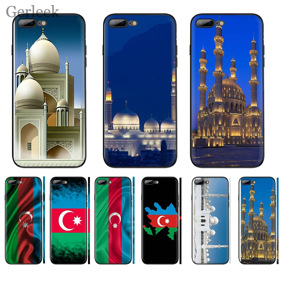 

Phone Case Azerbaijan Buta Flag Colored Drawing For iPhone 6 6S 5 5S SE XR X XS MAX 8 7 6 Plus Cover
