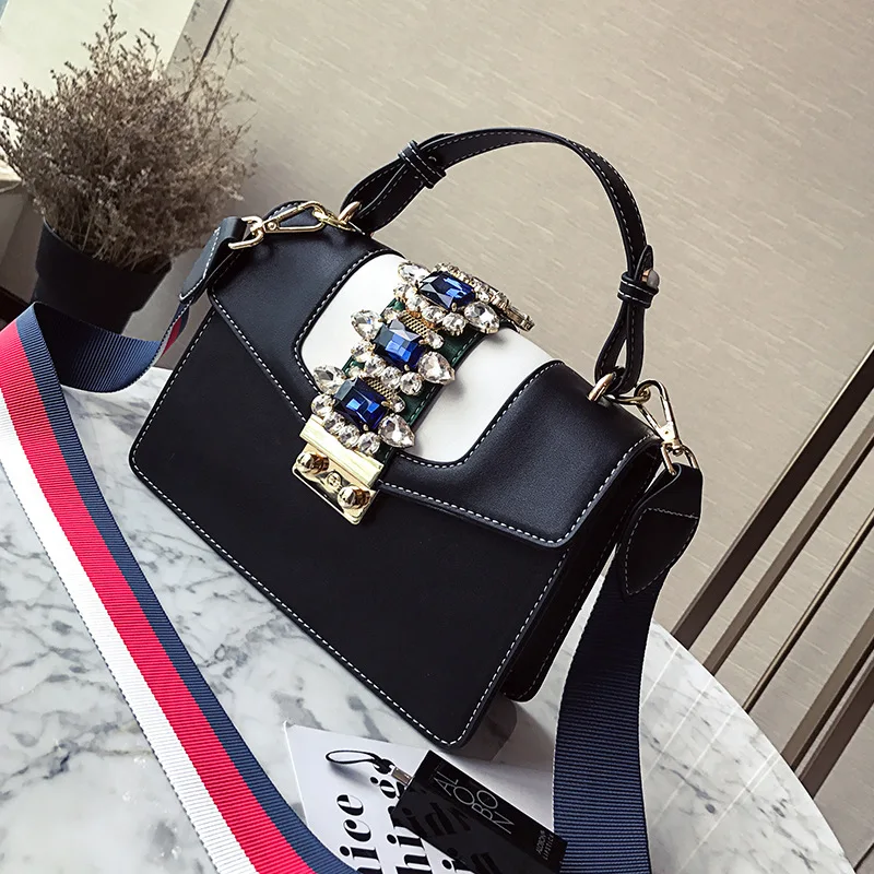 

ETONTECK 2019 New Women Bag Small Shoulder Bag for Female High Quality PU Leather Crossbody Bag Luxury Diamonds Ladies Handbag