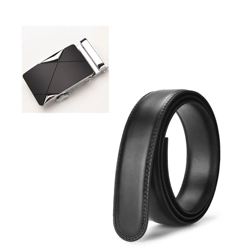 

Black Leather Belt Men 2019 Automatic Buckle Mens Belt For Jeans Vintage Style Mens Belts Luxury Ceinture Homme