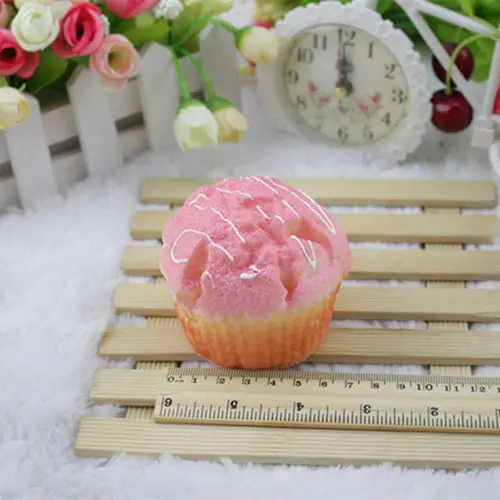 artificial muffin bread puff cake cupcake toy 3_