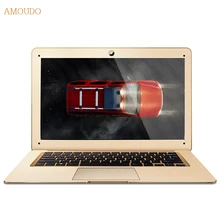 Amoudo-6C 4GB RAM+64GB SSD+500GB HDD 14inch 1920*1080 FHD Windows 7/10 System Quad Core Ultrathin Laptop Notebook Computer
