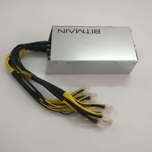 Bitmain APW3++ 12-1600-A3() 12V 133A MAX 1600W BTC LTC DASH источник питания для ANTMINER S9 S9i L3+ D3 E3 Z9 A3 Innosilicon A9