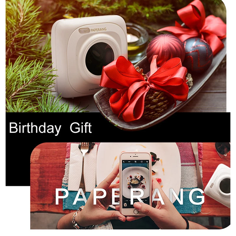 Impressora para o Telefone Paperang Mini Impressora Térmica Bluetooth Portátil Fotos Móvel Android Ios Imprenas Presente - Imagem 3