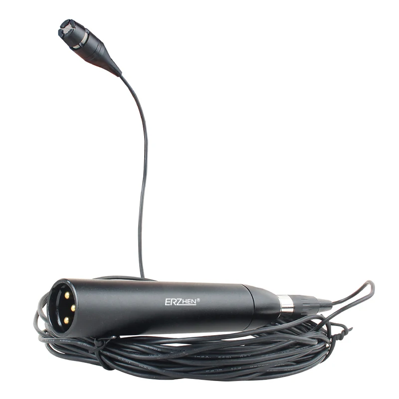 

DR-881 High Quality Professional Condenser Sound Recording Microphone with Shock Mount for Radio Braodcasting Singing Black