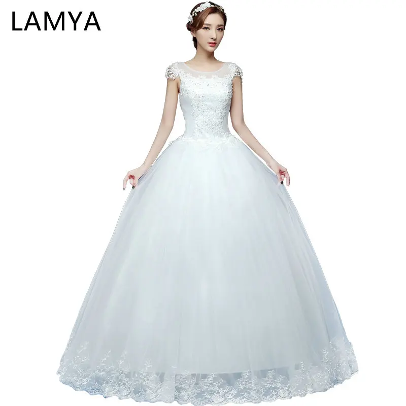 Lamya Princess Fashin Plus Size Sweetheart Wedding  Dress  