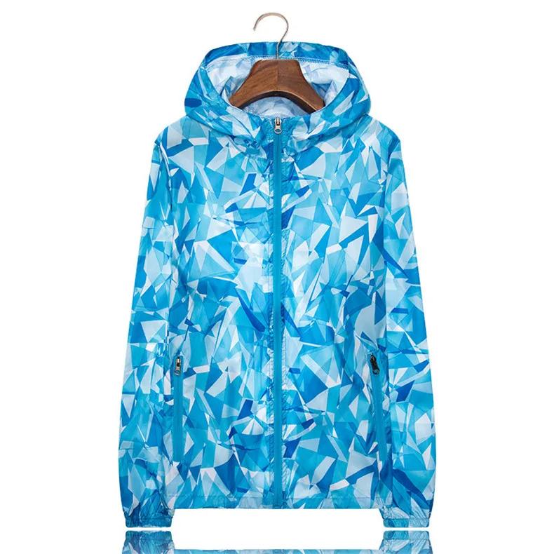 Couple Windbreaker Jackets Women Men Spring Summer Unisex Coats Women Plus Size Casual Sunscreen Clothing Ultrathin Rainproof 15