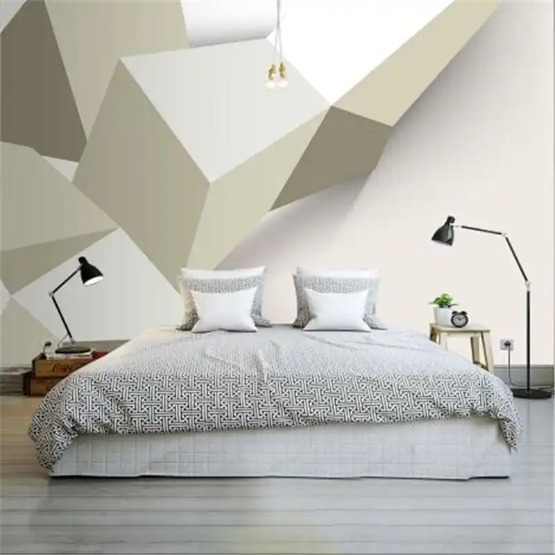 Papel Tapiz De Diseno Moderno Para Paredes 4d Mural Personalizado