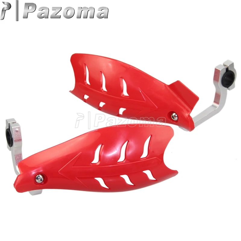 Red 22mm 28mm Bikes Motocross Handle Protector 7/8'' 11/8'' Bar Motorcycle Hand Guards For Honda CRF 250R 450R 250X MX Dirt Bike |