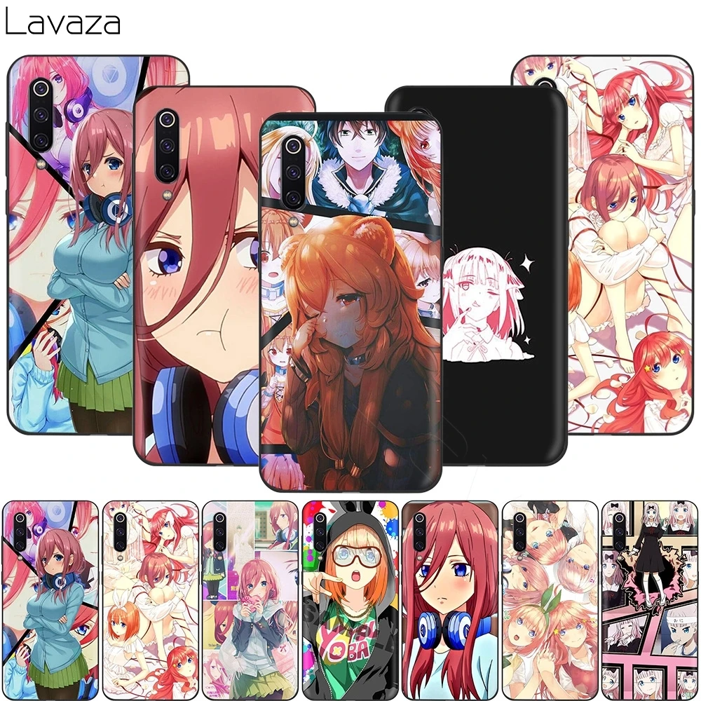 Чехол Lavaza с изображением квинтуplets Nakano для Xiaomi Redmi Note 8 8A 7 6 6A 5 5A 4 4X 4A Go Pro Plus Prime |