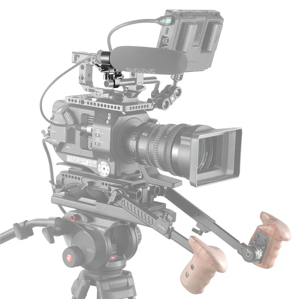  SmallRig Universal Microphone Holder Clamp DSLR Camera For Shot gun Microphone Mount Clamp- 1993
