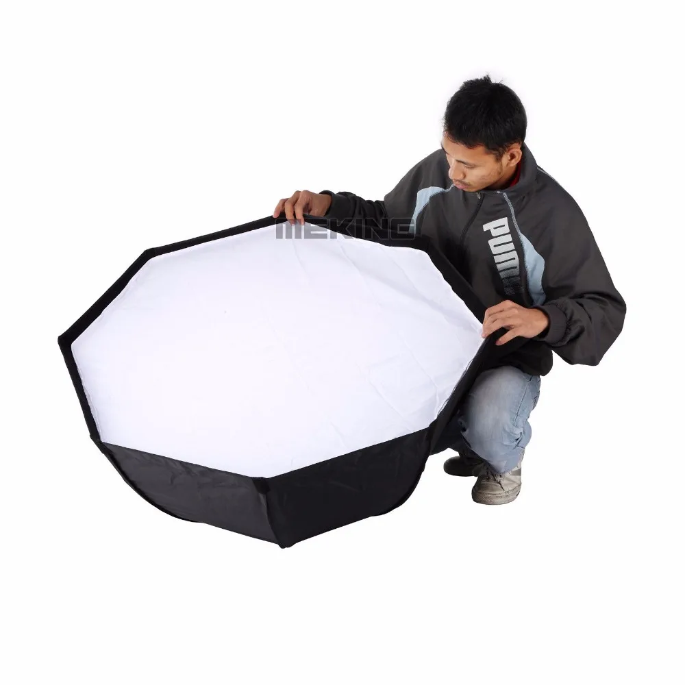 Meking 95 см 37,5 в Зонт софтбокс переносной восьмиугольный вспышка Speedlight SpeedliteSoft Box Brolly отражатель с сумкой Фотостудия