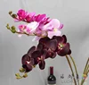 1 Stem Real Touch Latex Artificial Moth Orchid Butterfly Orchid Flower for new House Home Wedding Festival Decoration F472 ► Photo 1/6