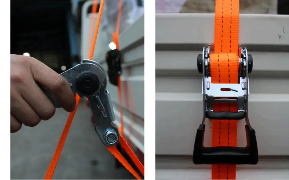 Classic 2 tons 8M SUV top luggage pickup truck Banding tightening rope tensioner Band Medium-sized cargo fixed bundled