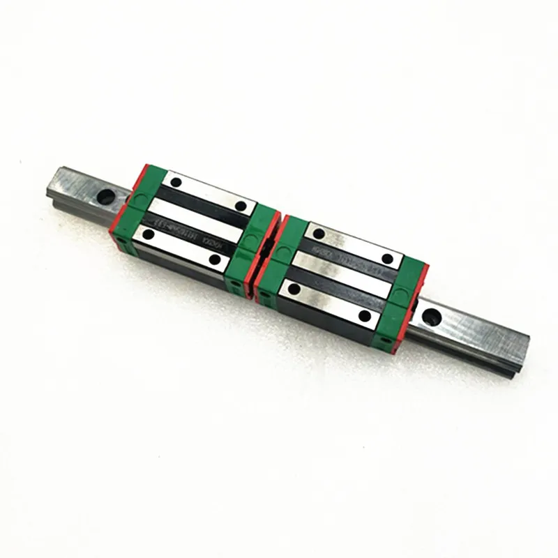 

free shipping 2pc HGR15 linear guide rail any length+4pc linear block carriage HGH15CA /flang HGW15CC HGH15 CNC parts