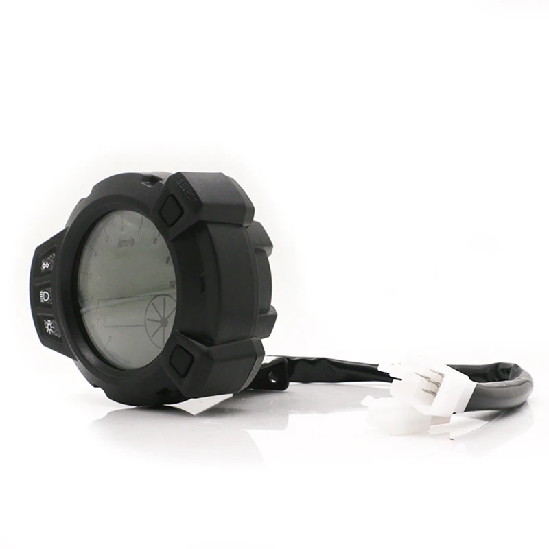 Nuoxintr 10000RMP LCD мотоциклетные Инструменты 7 цветов Спидометр аксессуары для