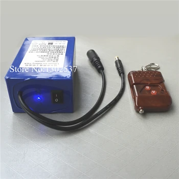 

12V Remote Control/wireless 6800MAH 3AH lithium li-ion Rechargeable Batteries for Power Bank with FREE Charger & 5V USB charger