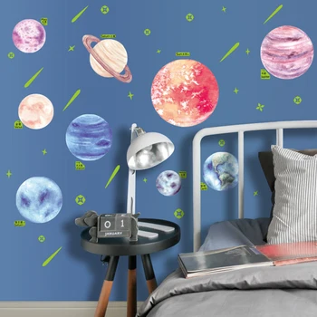 

1pc Waterproof PVC High Quality Wall Sticker Kids Room Colorful Paster Wallpaper Realistic Art Nursery Home Decor New 2019
