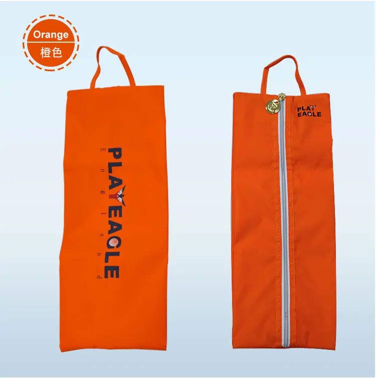 PLAYEAGLE 3 шт/комплект водонепроницаемая ПВХ Портативная сумка для туфель для гольфа на молнии маленькая сумка для гольфа для мужчин и женщин - Цвет: orange