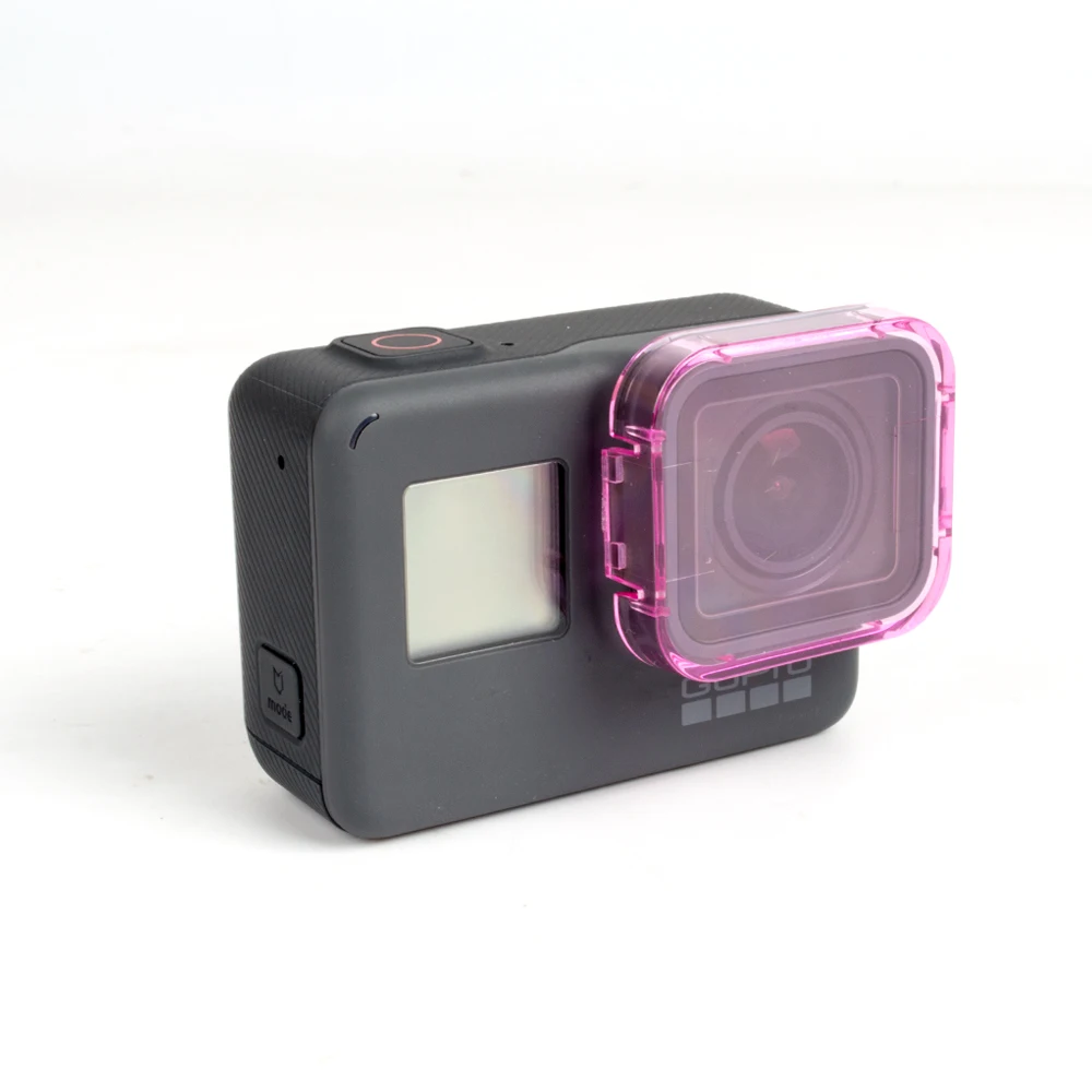 Цветной фильтр для объектива крышка подводного плавания и дайвинга Go pro Hero7 6 5 Gopro
