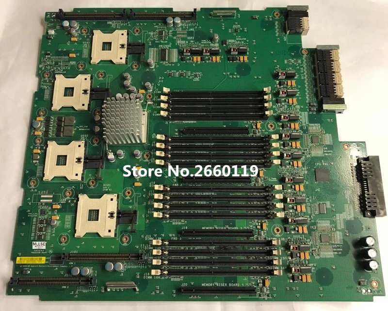 Серверная материнская плата для процессора DL580 G5 449415 001 013062 полностью
