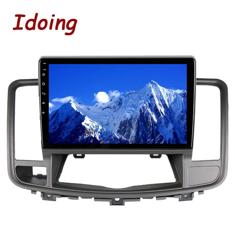 Best Idoing 10.2"2.5D IPS 1 din Car Android 8.0 Radio audio Multimedia Player Fit Nissan teana 2008-2009 4G+64G 8 Core GPS Navigation 4