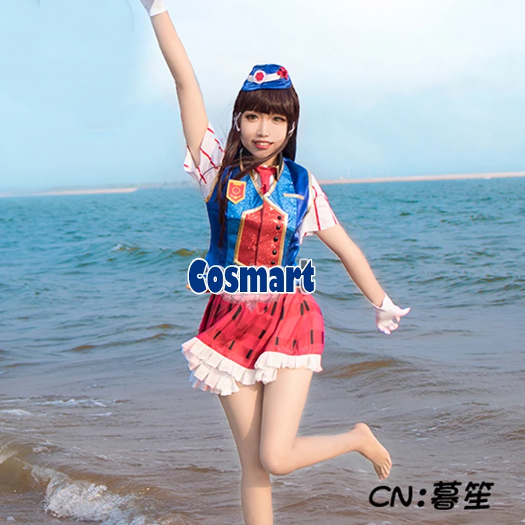 [На заказ] аниме LoveLive!Sunshine!Kurosawa Dia Happy вечерние Train Aqours форма для пробуждения костюм