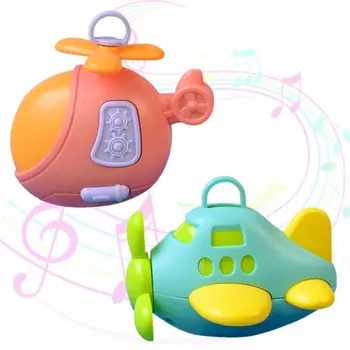 

1PC High Quality Infant Baby Toys Plane Handbells Rattles Teether Baby Bed Stroller Hanging Toddler Newbron Gift