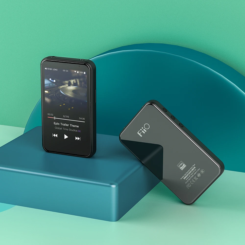 FiiO M6 Hi-Res Android музыкальный плеер с aptX HD, LDAC HiFi Bluetooth, USB аудио/ЦАП, DSD поддержка и WiFi/Air Play