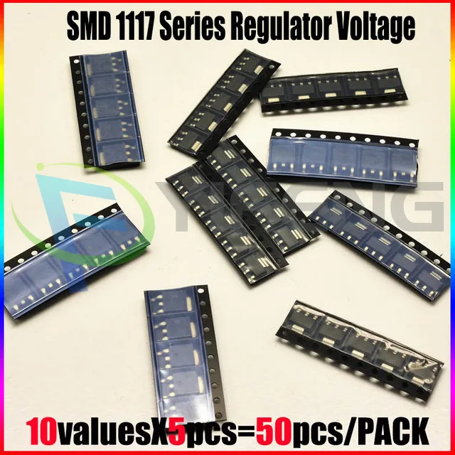 SMD 1117 Series Regulator Voltage IC Pack TO 252 TO 223 AMS1117 1.2 1.8 ...