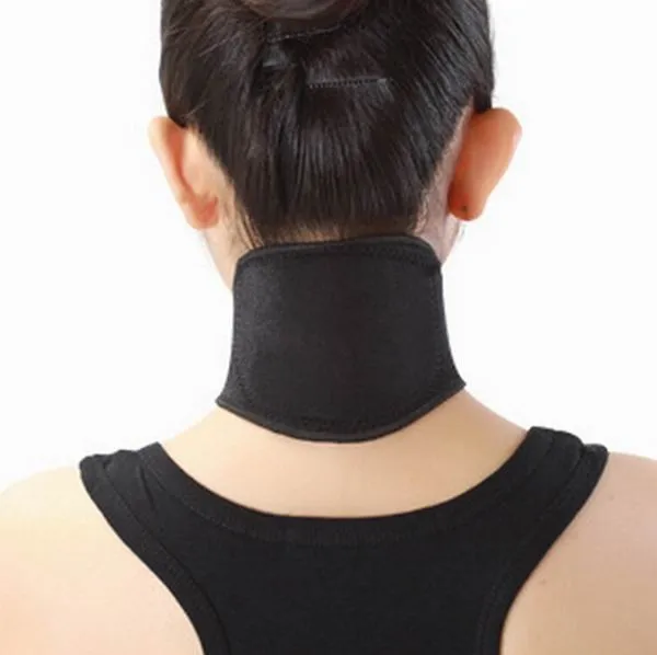 

Magnetic Therapy Neck Cervical Vertebra Protection Spontaneous Heating Tourmaline Headache Belt Neck Massager