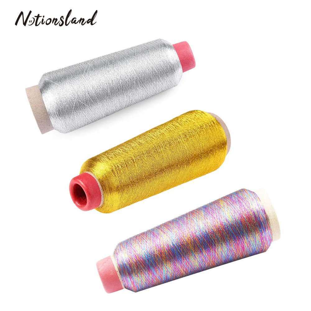 

3000M Metallic Sewing Embroidery Thread Spool for Machine Coss Stitch Embroidery Sewing Threads