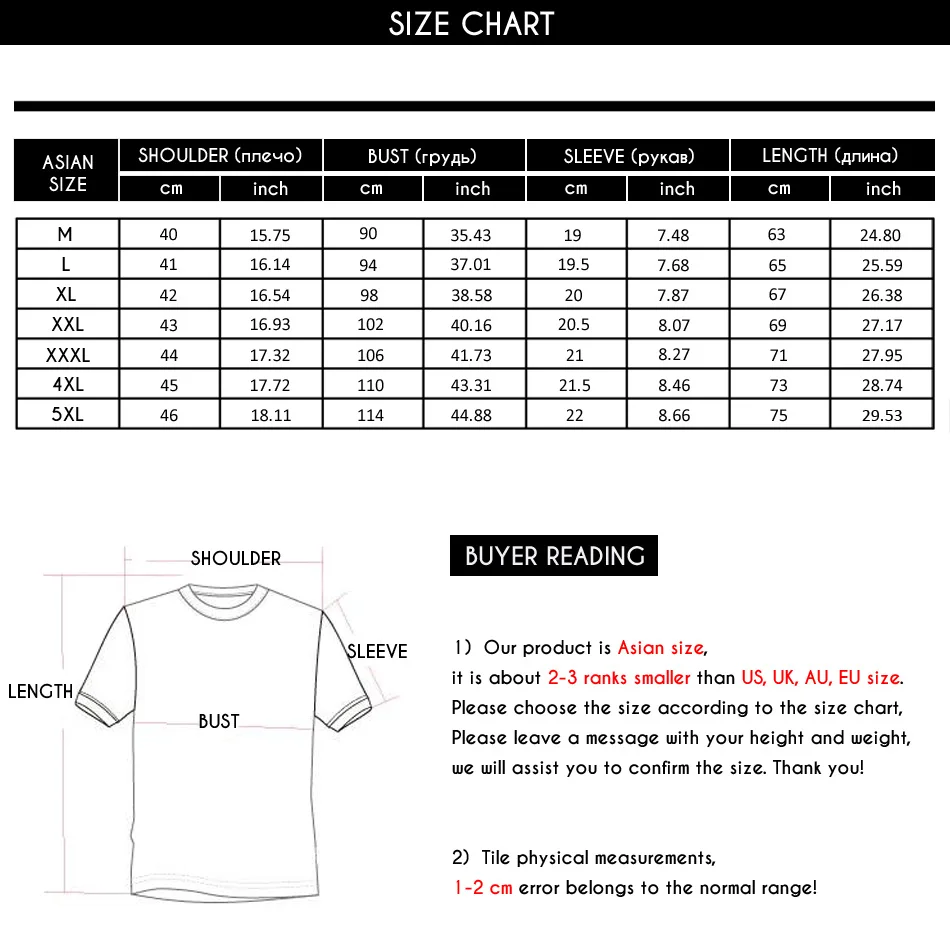 t shirt men plus size
