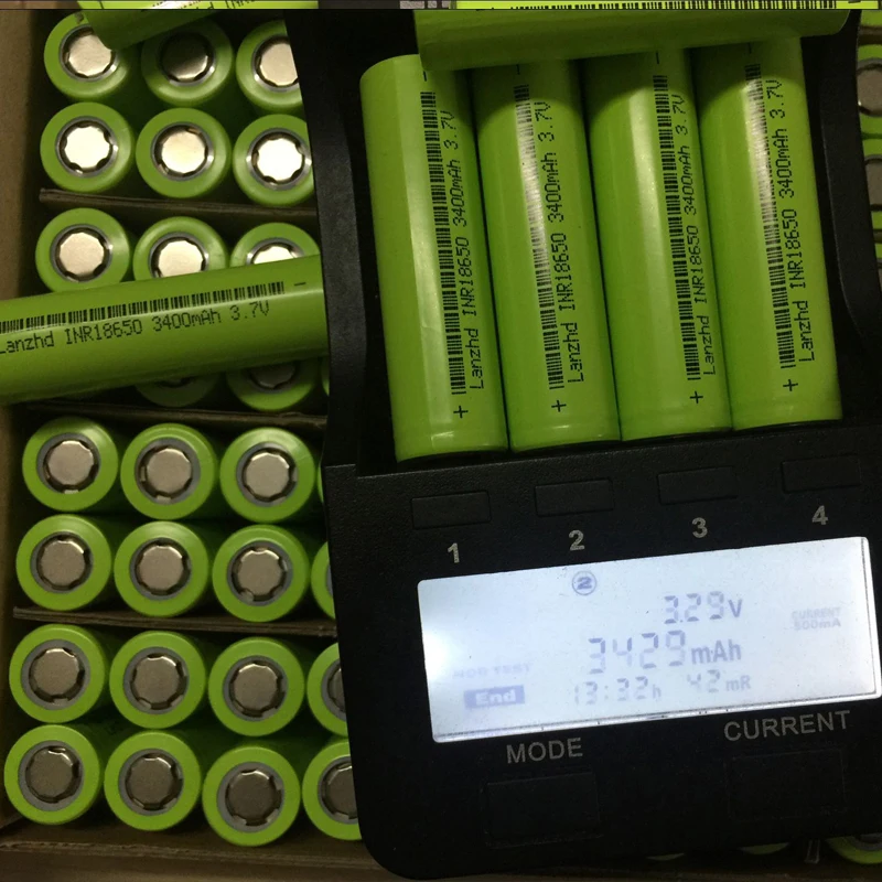 8 шт. INR18650 для samsung 18650 3,7 V 3400mAh литий-ионная аккумуляторная батарея 30A разряда для инструментов батареи для электронных сигарет