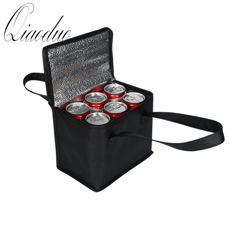 

Lunch Cooler Bag Insulation Folding Picnic Portable Ice Pack Food Thermal Bag Food Delivery Bag Drink Carrier Insulated Bag