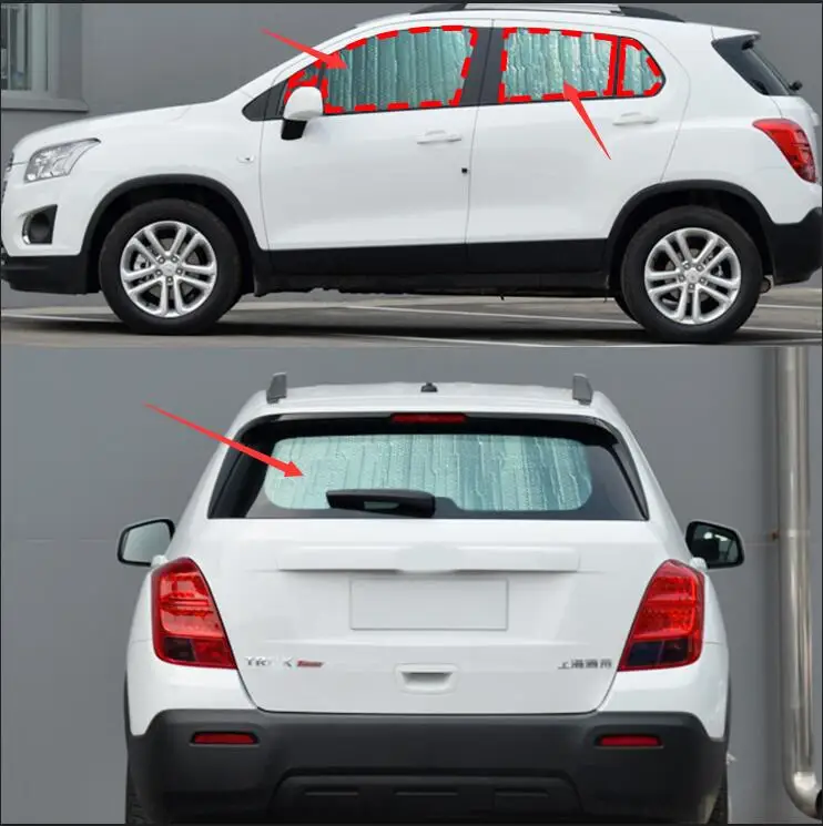lane legend case for Chevrolet Trax Car Windscreen Sunshade Front Window Sun Shade Windshield Visor Cover car-styling car-window-covers-for-sun