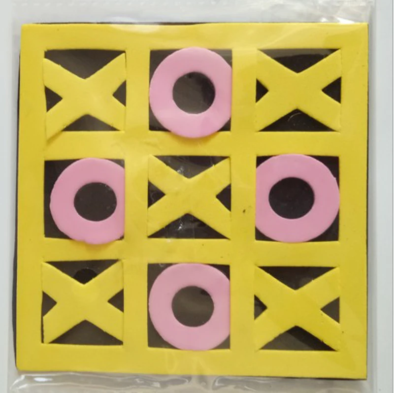 Бесплатная доставка новинка игрушка для детей 4X 6X 12X 24X EVA TIC TAC TOE интеллектуальной