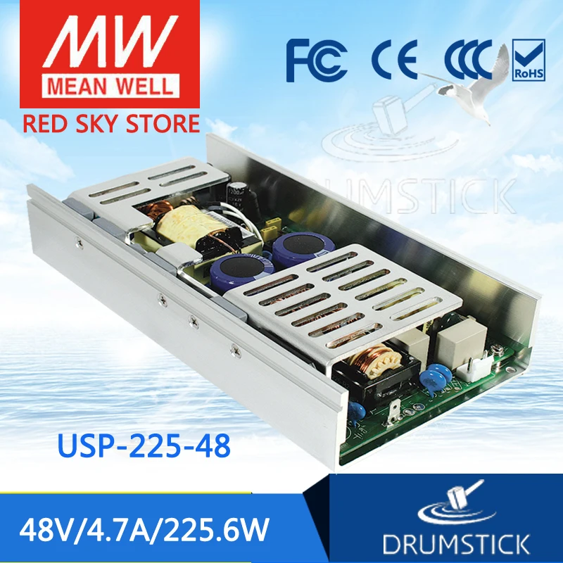Процветание означает хорошее USP 225 48 48V 4.7A meanwell 6 W одиночный выход с PFC функцией