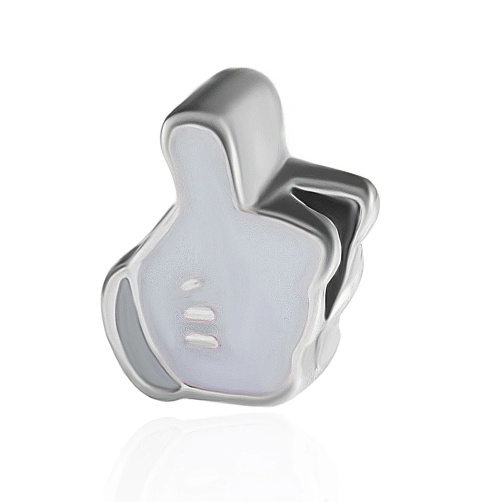 

encourage Thumb silver European beads diy bracelet jewelry making zinc alloy charm bracelet jewelry accessories Original beads